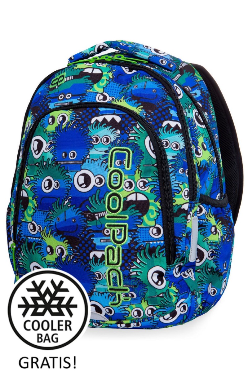 Plecak Prime Wiggly Eyes Blue