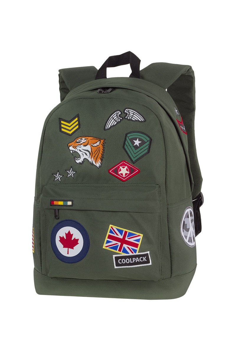 Plecak miejski Cross 25L Badges Green