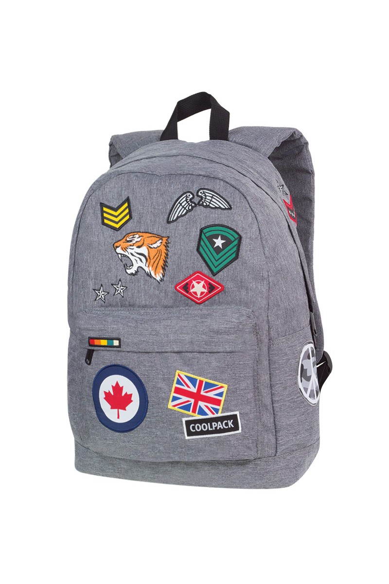 Plecak miejski Cross 25L Badges Grey