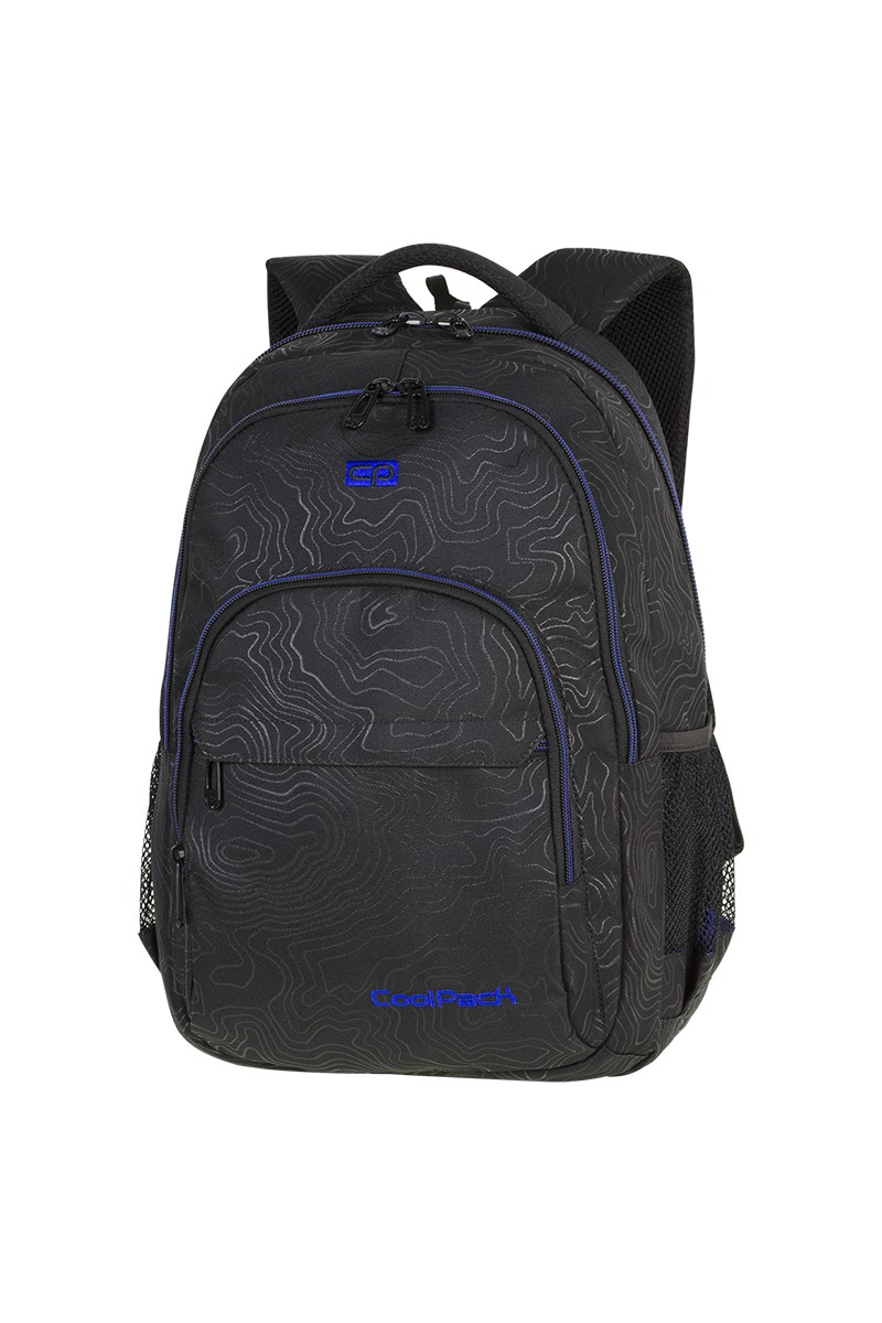 Plecak Basic Plus Topograpy Blue