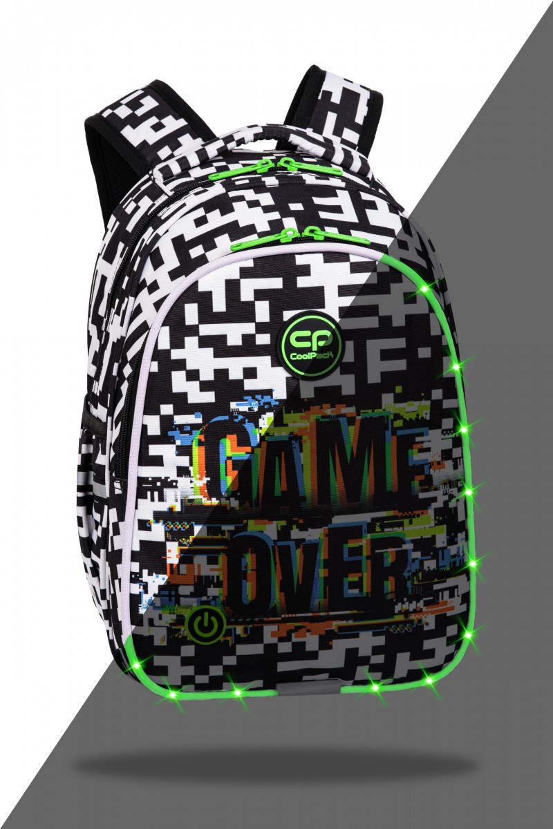 Plecak LED Jimmy Game Over