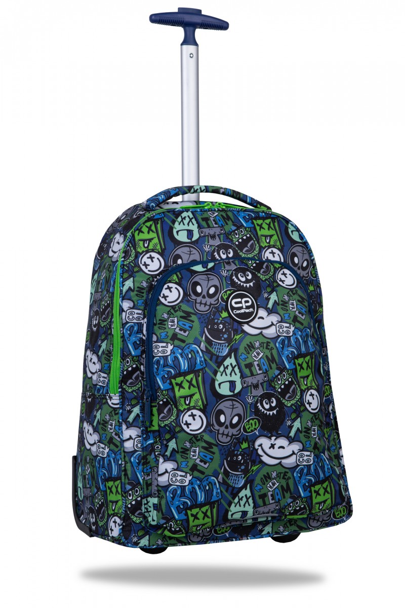 Plecak na kółkach Alan Monster Team