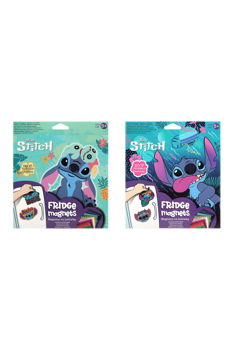 Disney Stitch Magnesy na lodówkę "Zrób to sam"