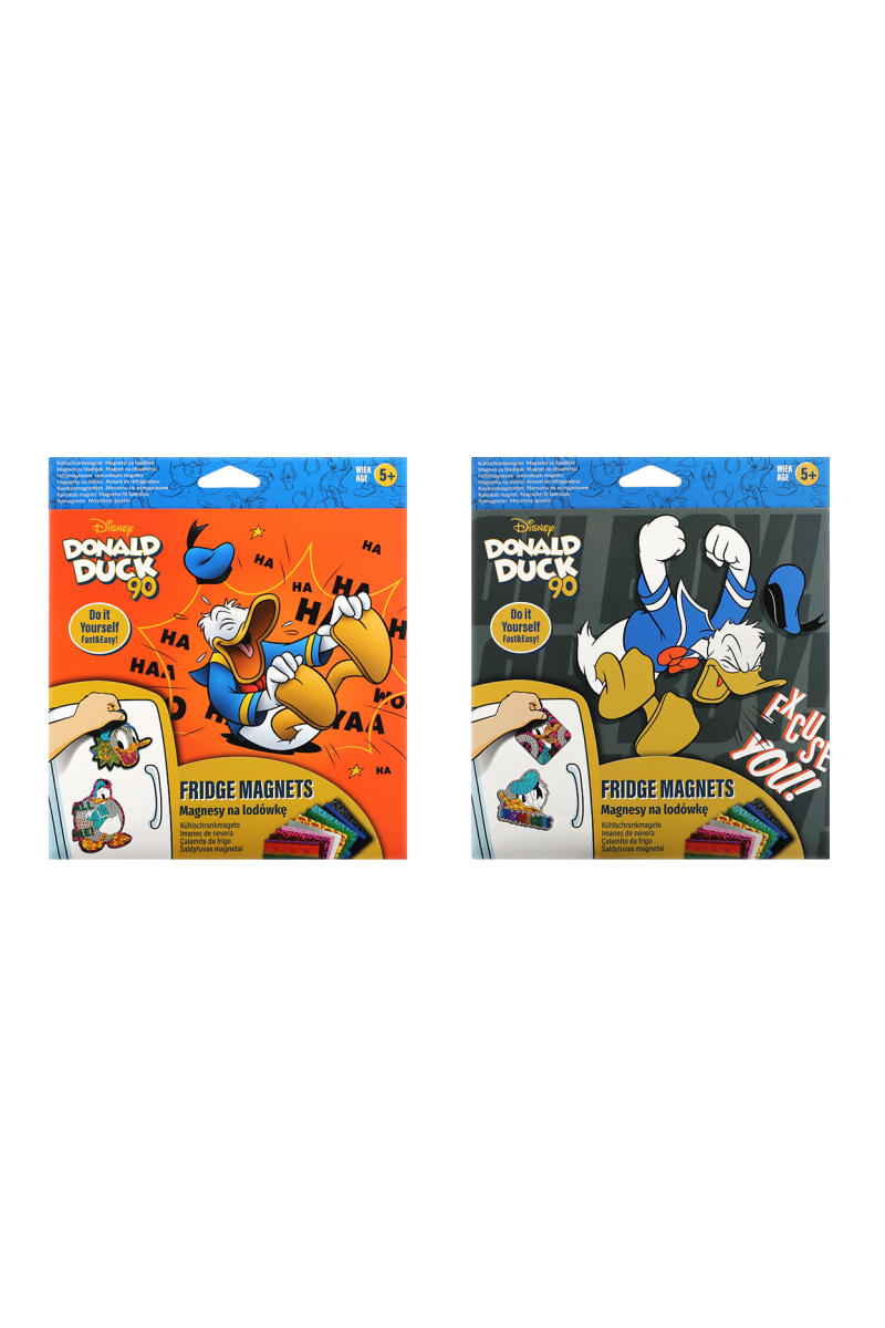 Disney Donald Duck Magnesy na lodówkę "Zrób to sam"