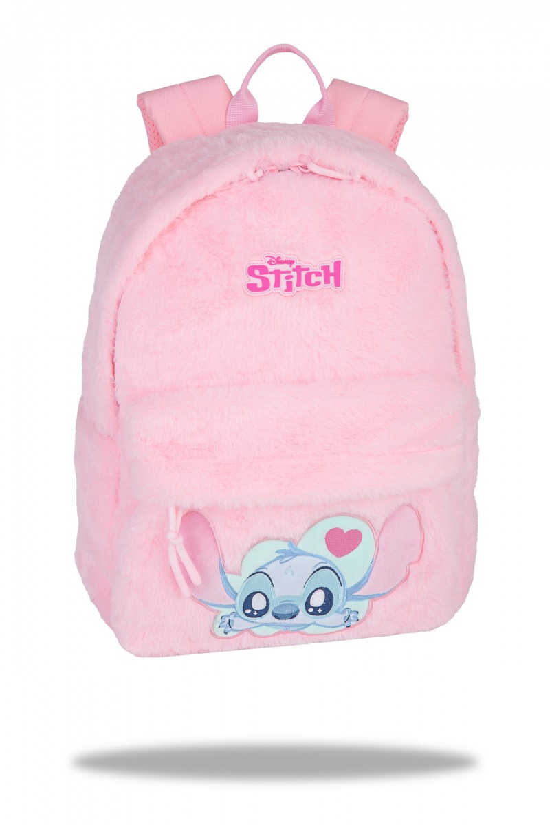 Plecak pluszowy Nani Stitch Disney Fluffy Pink