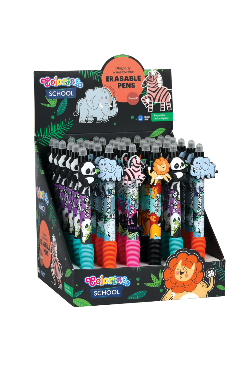 Długopis wymazywalny ZOO