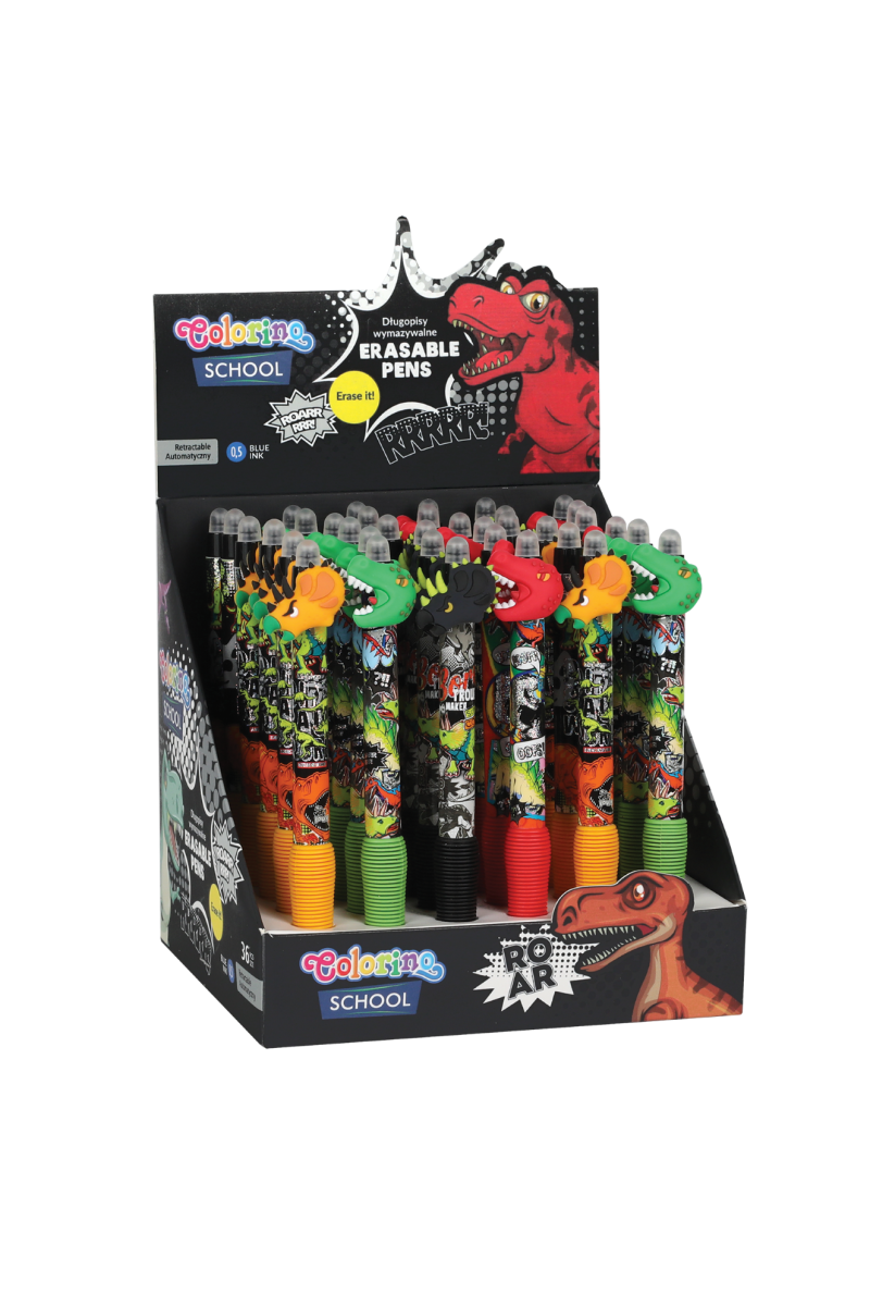 Długopis wymazywalny DINOSAURS