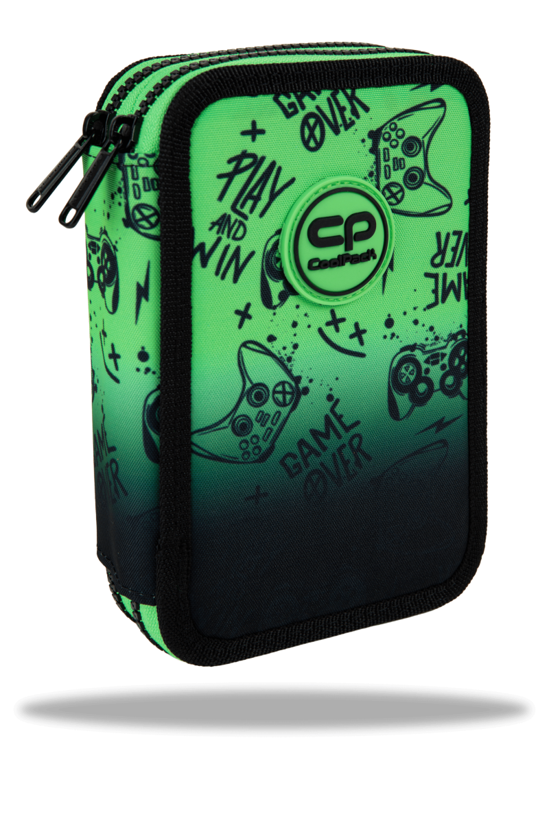 Piórnik Jumper 2 Game Over Gradient Green