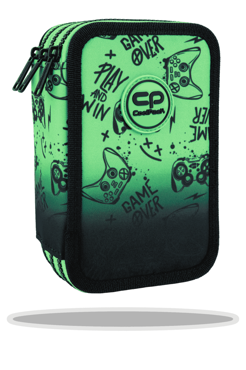 Piórnik Jumper 3 Game Over Gradient Green