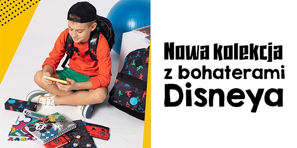 Postacie Disneya - nowa kolekcja plecaków Coolpack 
